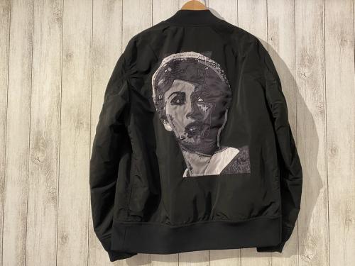 メモリーウェザーMA-1 Cindyハギパッチのメンズ　ブランド　買取