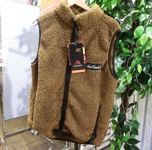 ワイルドシングス wildthings モンスターフリースベスト メンズ