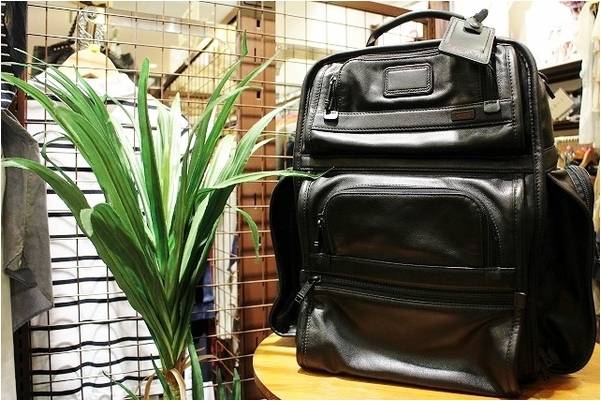 TUMI(トゥミ)のレザーリュック入荷致しました!![2014.06.13発行]