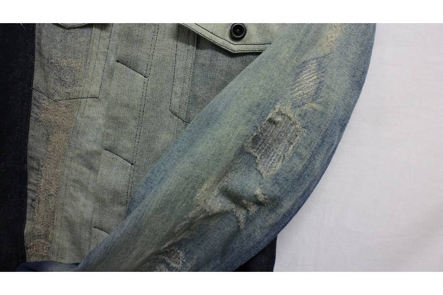 DIESEL BLACK GOLD デニムジャケット 白