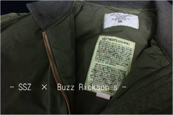 SSZ × BUZZ RICKSON'S 17AW Wep Jacket入荷...[2018.02.05発行]｜トレ