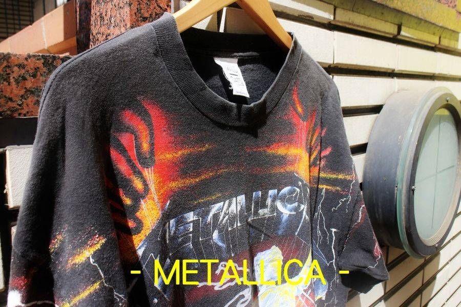 Metallica メタリカ よりヴィンテージtシャツ入荷 ヴィンテージブランド買取強化 18 05 発行