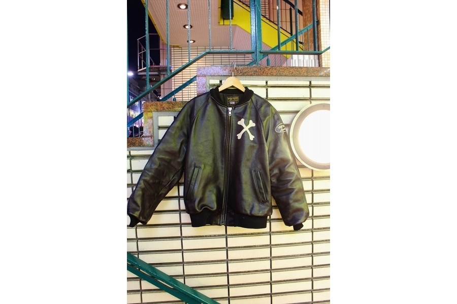 vanson クロスボーンレザージャケット　サイズ44 最終値下げ 入荷速報]VANSONよりクロスボーンレザージャケットを入荷!![2018.12.27