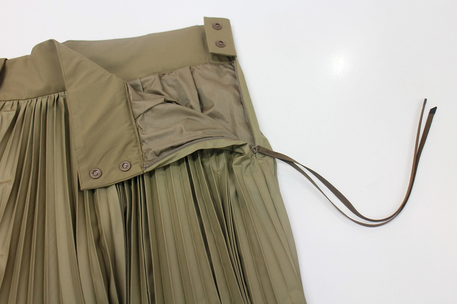 THE NORTH FACE × HYKE TEC PLEATED SKIRT