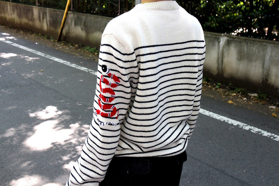本日の買取速報【GUCCI (グッチ)/スネーク ボーダーニット】｜ブランド