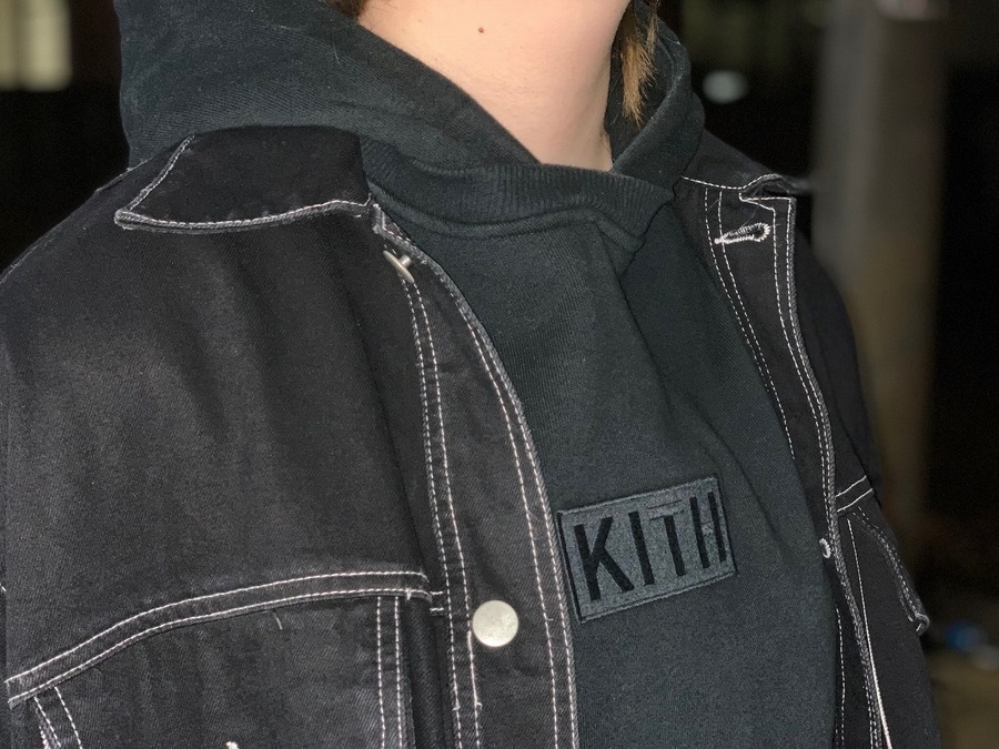 KITH Classic Logo WIlliams II Hoodie 黒