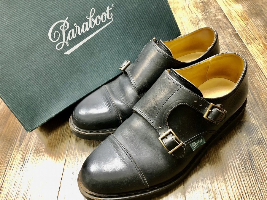 PARABOOT / パラブーツ】より ダブルモンクストラップシューズが入荷