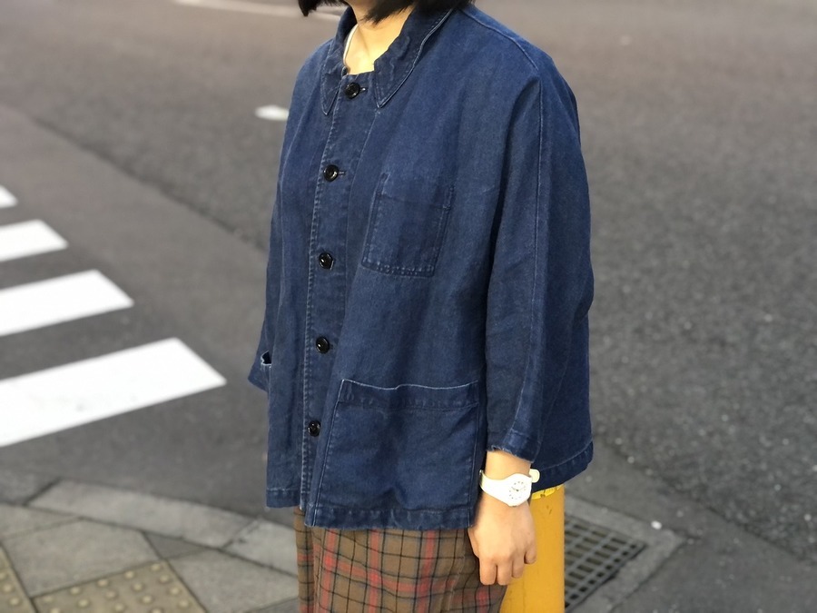 nest Robe/ネストローブ】リネン和紙ワークジャケットが入荷しました