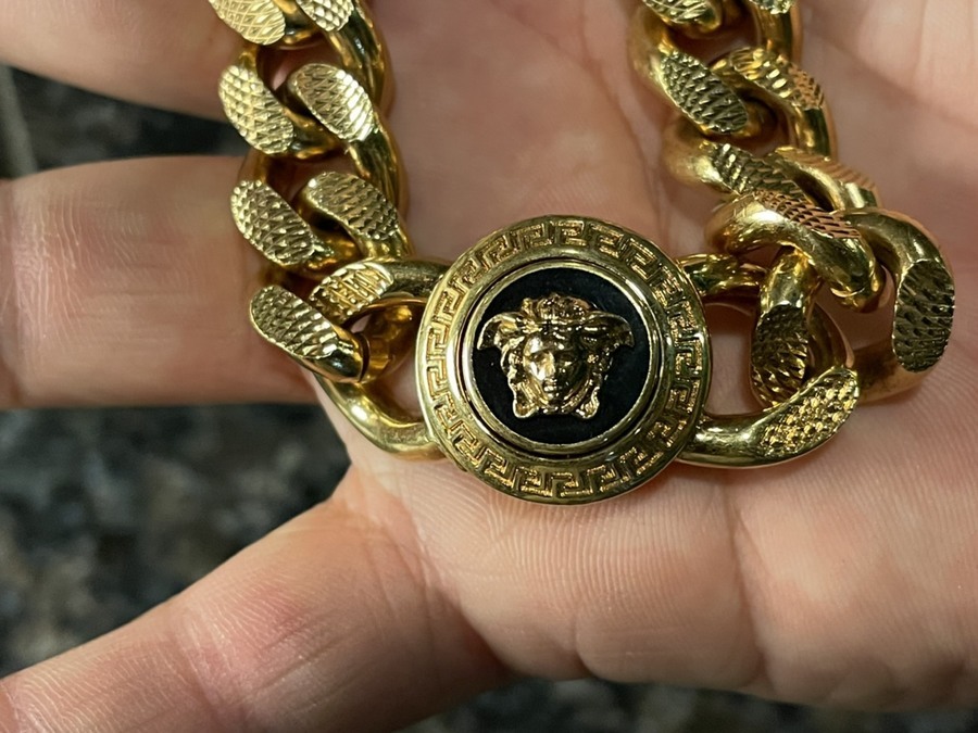 チェーンブレスレット メデューサ 【国内即発】VERSACE ブレスレット 大流行中！ - kenzai.co.th