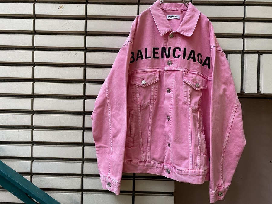 BALENCIAGA/バレンシアガ】より19AW フロントロゴデニムジャケットが