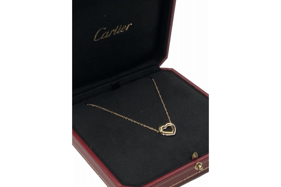 Cartier/カルティエ】よりK18トリニティスリーカラーハートネックレス