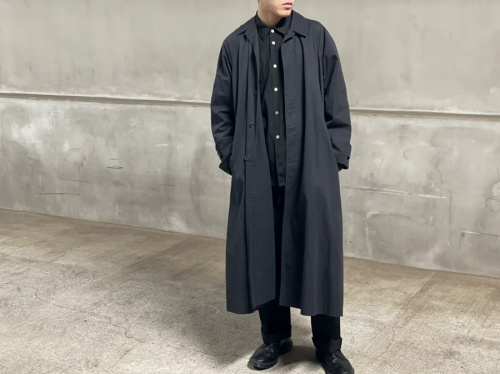 Ys/ワイズ】オールドステンカラーコートが入荷。[2020.12.28発行