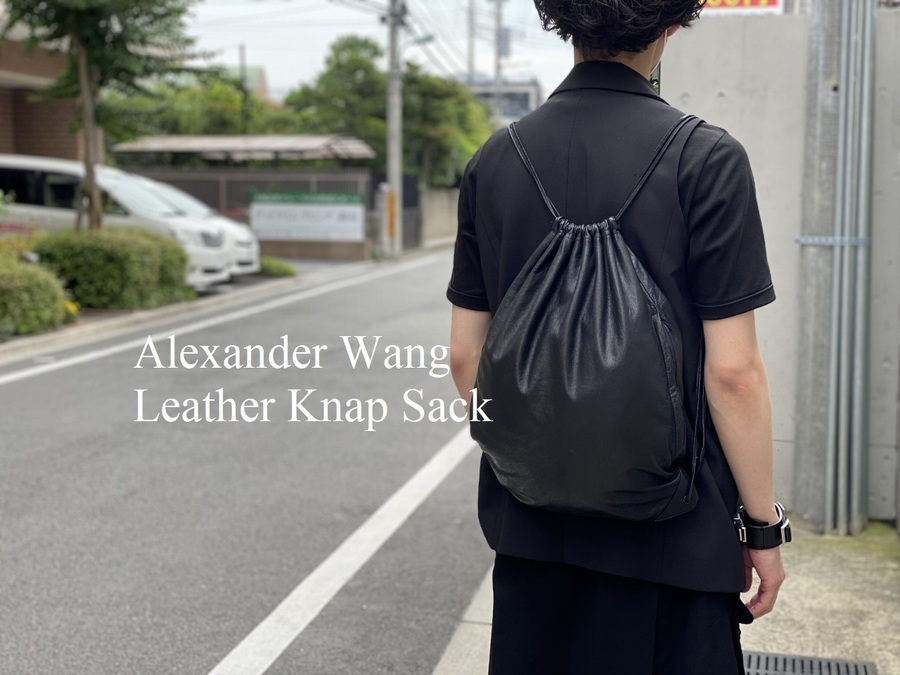 ALEXANDER WANG アレキサンダーワン レザーナップサック バッグ