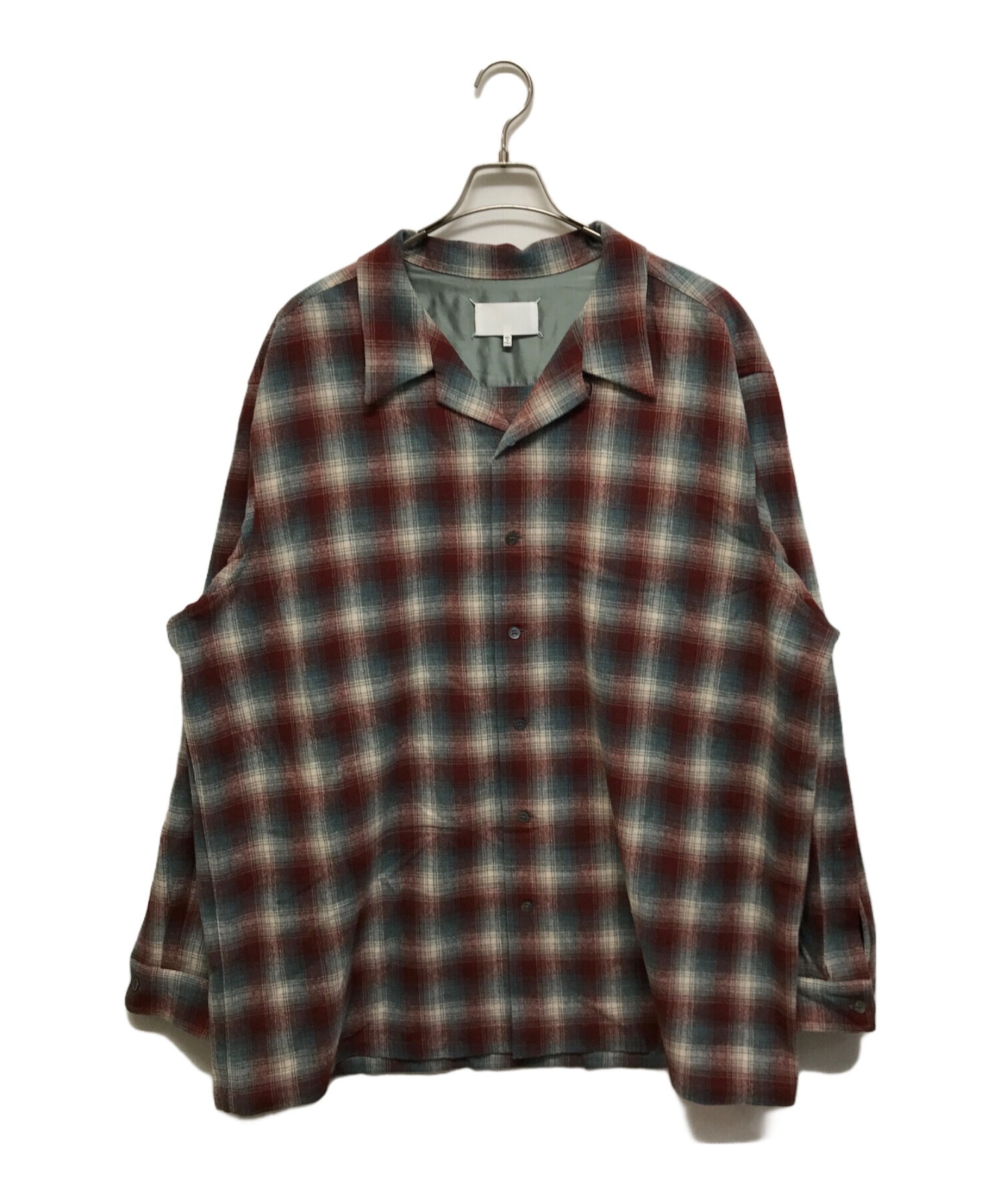 Maison Margiela / メゾンマルジェラ】23AWチェックシャツ|ペン