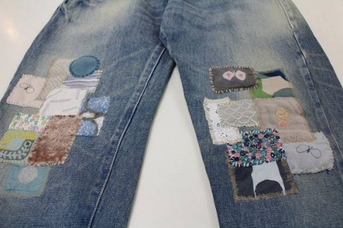 ボトムス・スカートのデニム