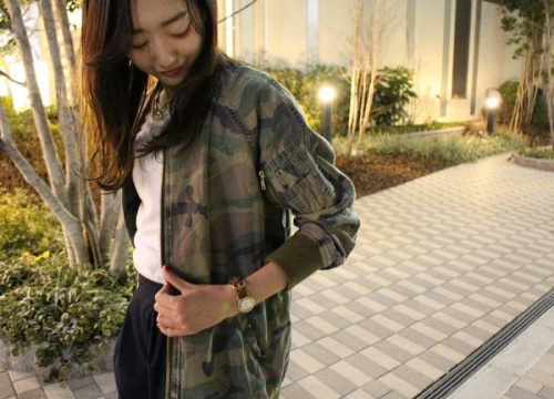 ミリタリーのMA-1