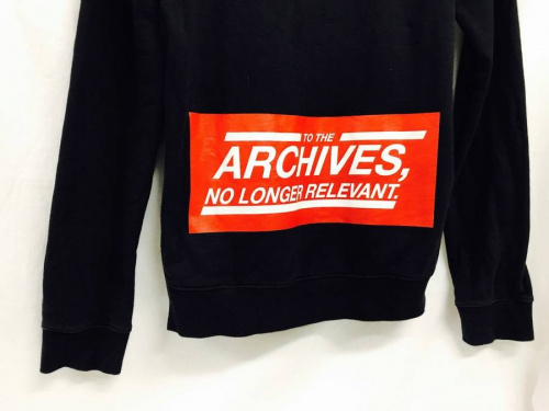 スウェットのラフシモンズ