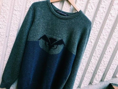 ニットのmonsieur lacenaire