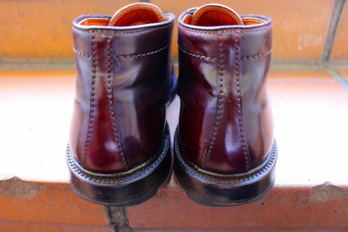 ALDENのコードバンチャッカブーツ