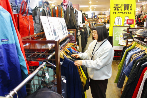 スタッフ募集の古着買取