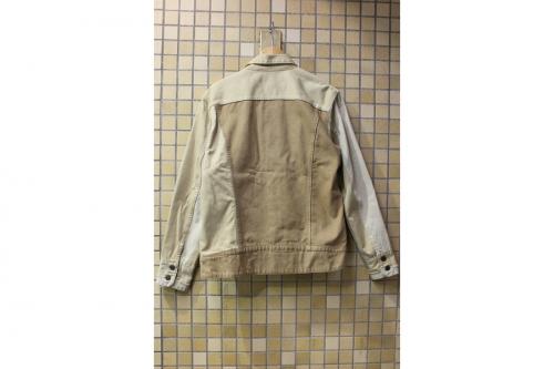 再構築のデニムジャケット