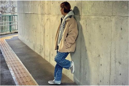 レトロX　カーディガンのデッドストック