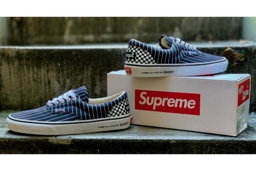 ストリートブランドのSUPREME×COMME DES GARCONS SHIRT×VANS