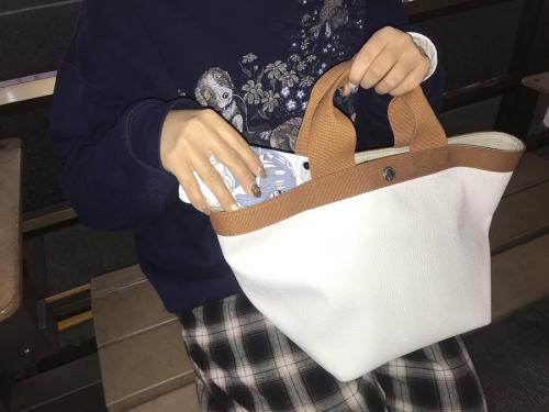 エルベシャプリエのリュクス船形トートバッグ