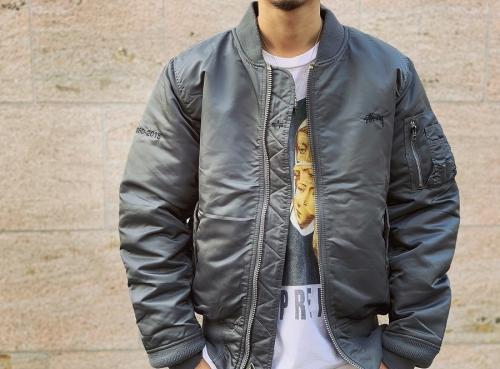 STUSSY × ALPHAのステューシー×アルファ