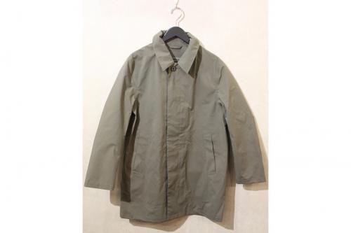 ウォータープルーフナイロンフーデッドコートのコート