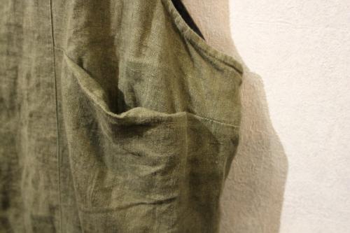 ワンピースのリネン