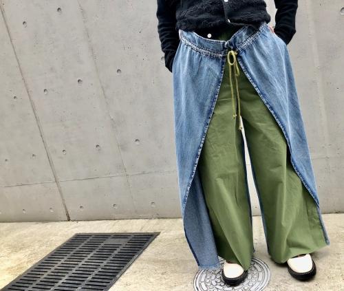 アメリヴィンテージのデニムパンツ