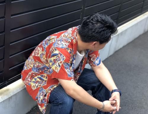 サン サーフのアロハシャツ