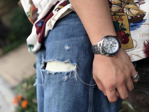 カシオのソーラーウォッチ