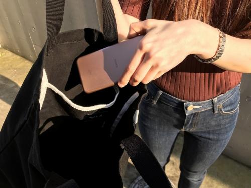 アニエスベーのトートバッグ