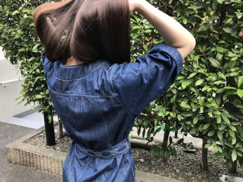 デニムワンピースの古着