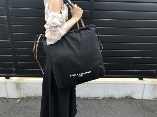 ステラマッカートニーのPARIS CITY巾着バッグ