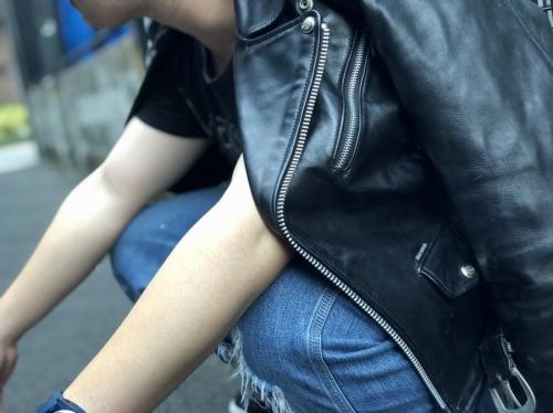 ハーレーダビッドソンのライダースジャケット