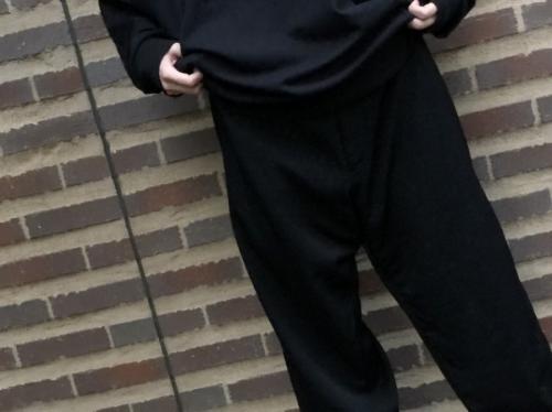 ヨウジ ヤマモトのサルエルパンツ