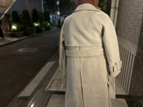 チノのウールトレンチコート