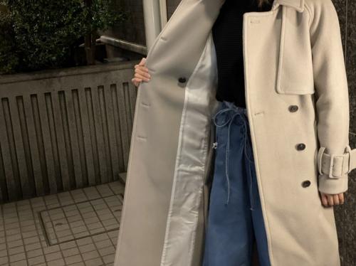 ウールトレンチコートの買取強化