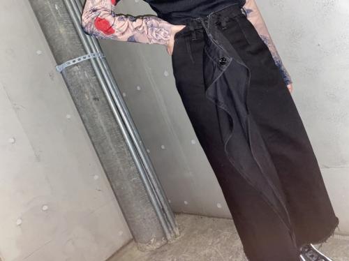 エムエムシックス メゾンマルジェラのデニムスカート