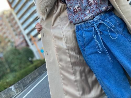 カシミア混FOXファーコートの買取強化