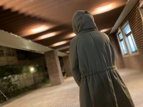 ロング中綿アウトドアコートの買取強化