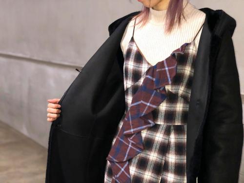 リバーシブルムートンコートの買取強化