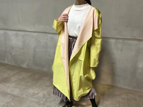 グレースクラスのバイカラーダブルクロスコート 29121180