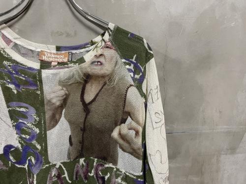 ヴィヴィアンウエストウッドのメッシュカットソー