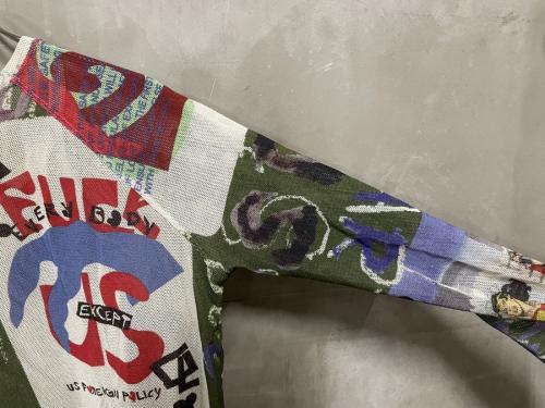 メッシュカットソーのパワーネットカットソー