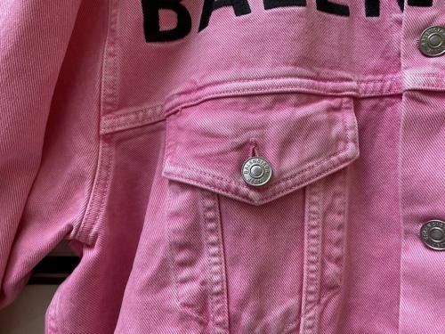 フロントロゴ刺繍デニムジャケット