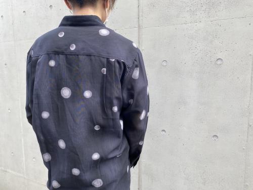 バレンシアガ スポーツのロングスリーブドットシャツ